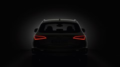 Audi cars SUV black background studio taillights Audi Q5