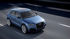 Audi cars SUV cityscapes German cars blue cars Audi RSQ3