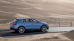 Audi cars SUV deserts German cars blue cars Audi RSQ3