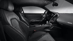 Audi interior cars roads sports cars white cars Audi R8 V10