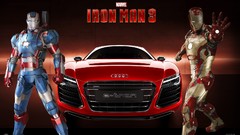 Audi Iron Man iron man 3 marvel comics Audi e-Tron