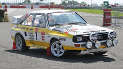 Audi rally German cars