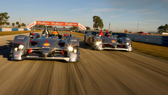 Audi Sport cars pair action TDI 1280x960