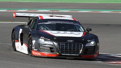 Audi track cars vehicles racing cars front angle view Audi R8 