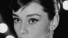 Audrey Hepburn grayscale faces