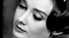 Audrey Hepburn grayscale headbands