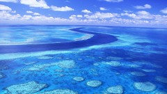 Australia aerial Great Barrier Reef