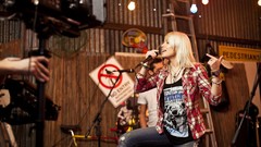 Australian Jenna McDougall tonight alive pop punk