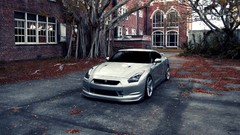 Autumn cars Nissan vehicles nissan gtr nissan gtr35 Nissan R35 