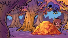 Autumn cartoons artwork digital art nedroid