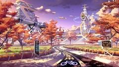 Autumn mirai millenium scenic Culture Japan