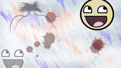 Awesome blue implying This