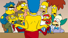 Back Homer Simpson The