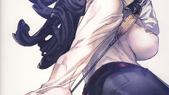 Back view Anime anime