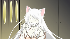 Bakemonogatari animal ears hanekawa