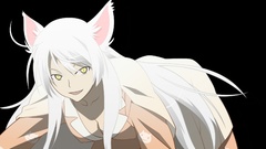 Bakemonogatari hanekawa tsubasa black