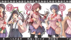 Bakemonogatari sengoku nadeko hanekawa