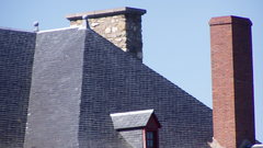 Bakery and hangard chimneys