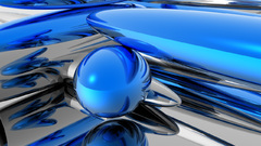 Ball 3d graphic artwork Yotsuba