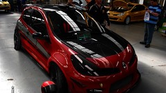 Balls attack time lights colors 3d Renault Clio