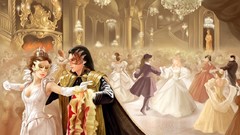 Balls Van Helsing dancing masks masquerade artwork