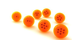 Balls white background dragonball