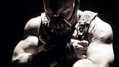 Bane The Dark Knight Rises Movies tom hardy film stills muscular