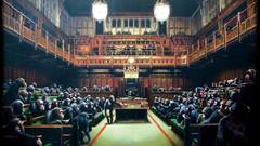 Banksy parliament houses
