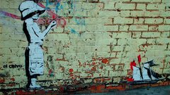 Banksy street art