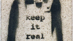 Banksy street art chimpanzee