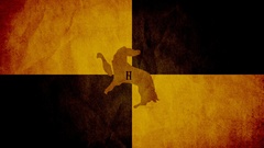Banner harry potter Hogwarts Hufflepuff