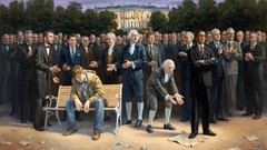 Barack Obama Presidents Abraham Lincoln Bill Clinton RONALD 