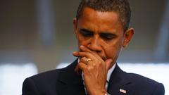 Barack obama watch thoughtful