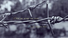 Barbed wire limitless Quotes