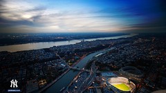 Baseball aerial new york yankees mlb