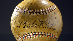 Baseball Babe ruth ball