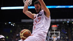 Basketball basketball player Olimpia Milano Antonis Fotsis