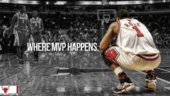 Basketball Bulls chicago bulls derrick rose MVP Most Valuable 