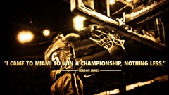 Basketball championship nba lebron james miami heat slam dunk 