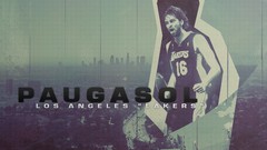 Basketball nba los angeles lakers Pau Gasol