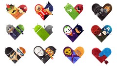 Batman apples Mario white background Hearts Sonic Super Mario 