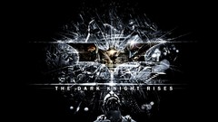 Batman black background Catwoman broken glass Bane Batman Logo 