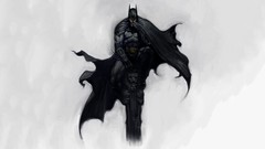 Batman Black Knight minimalistic fantasy art