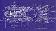Batman blueprints schematic Batmobile