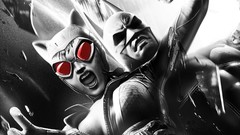 Batman Catwoman batman arkham city arkham city dc comics video 