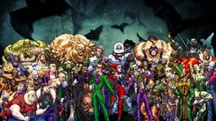 Batman Catwoman harley quinn the joker scarecrow villains the 