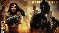 Batman Cover superman harley quinn solomon grundy injustice 