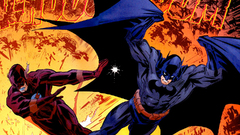 Batman dc comics orange