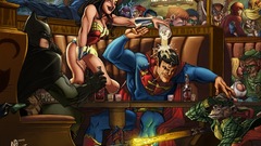 Batman dc comics superman