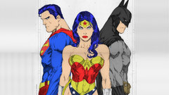 Batman dc comics superman